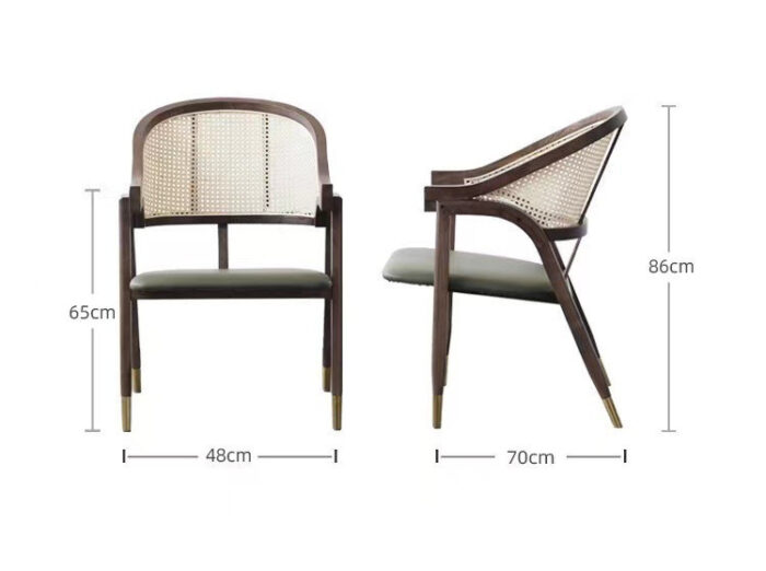 canteen rattan chair