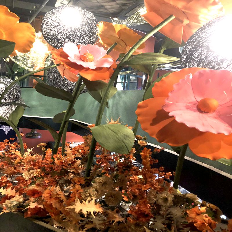 Handmade foam flower