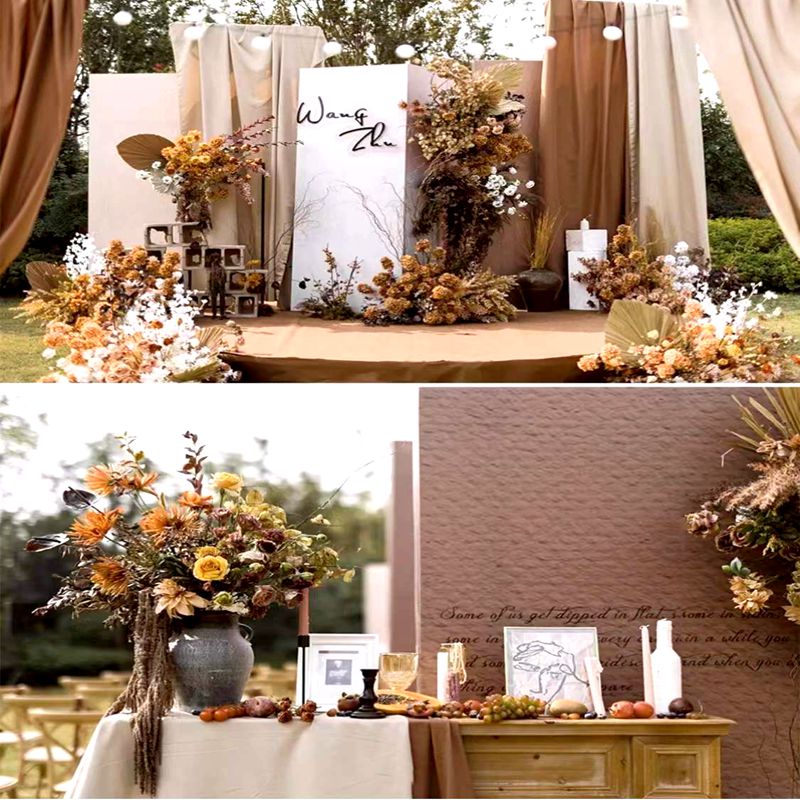 Coffee color flowers