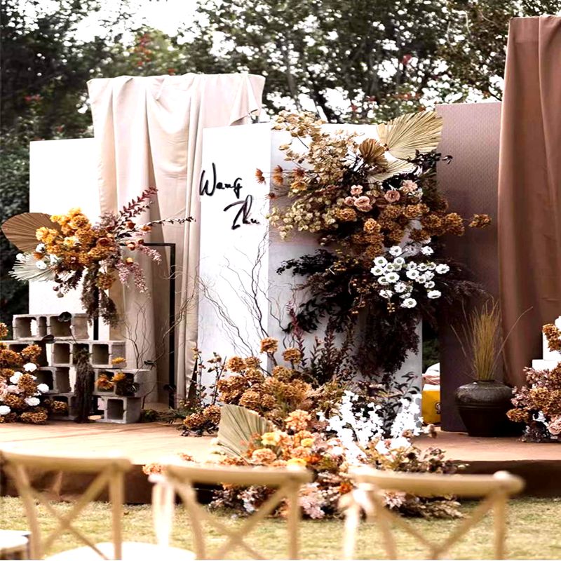 Coffee color flowers