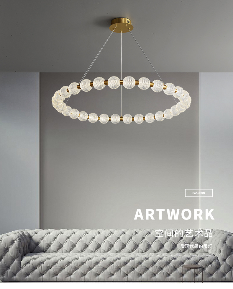 Ceiling light circle planet