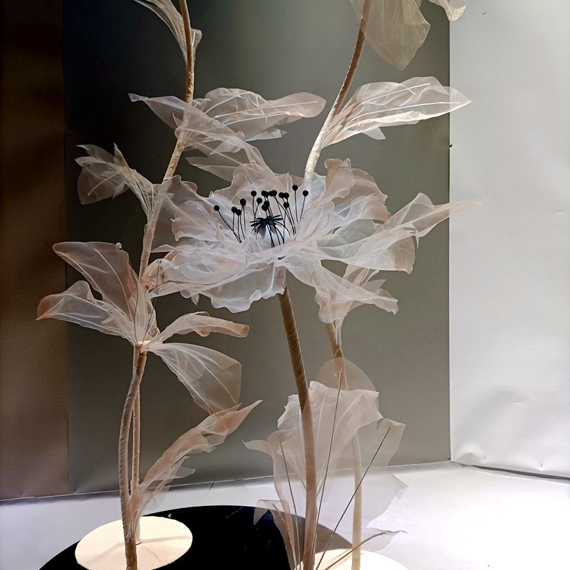 Simulation net flower Simulation net flower