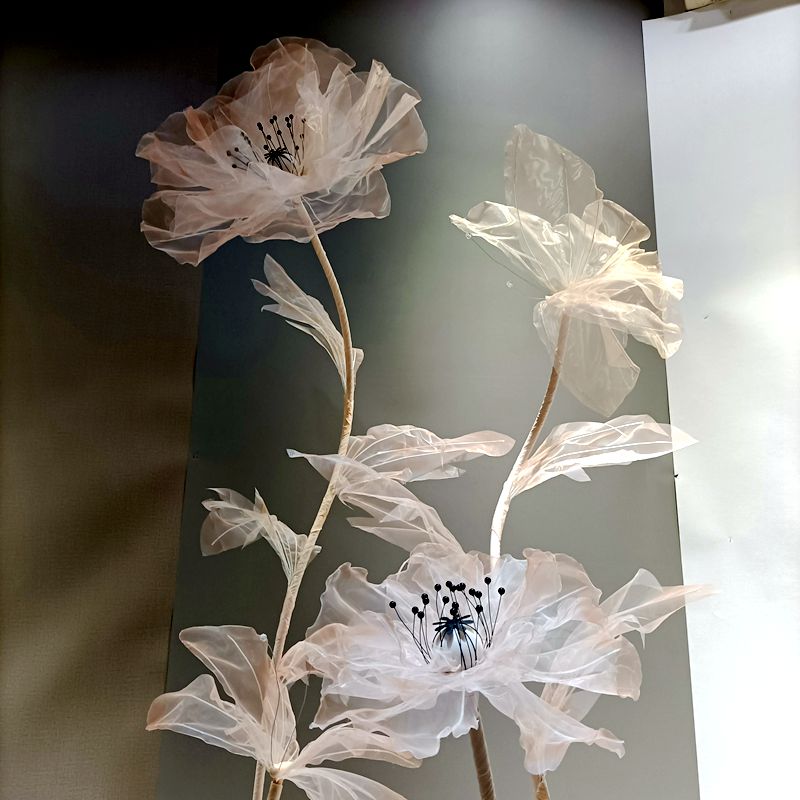 Simulation net flower Simulation net flower