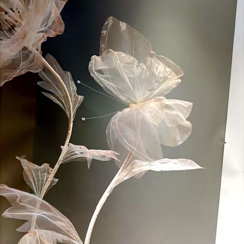 Simulation net flower Simulation net flower