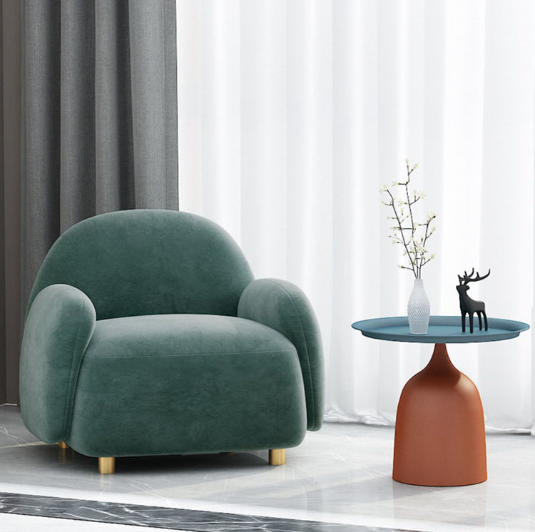 Modern leisure single sofa with backrest (1) Modern leisure single sofa with backrest