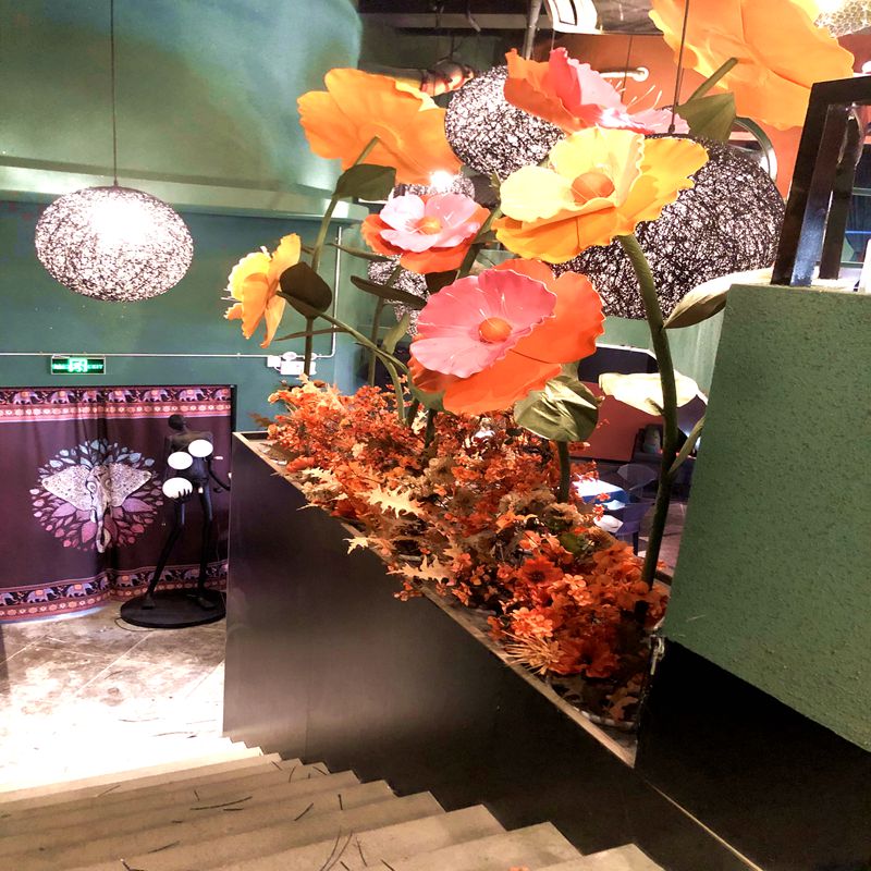Handmade foam flower