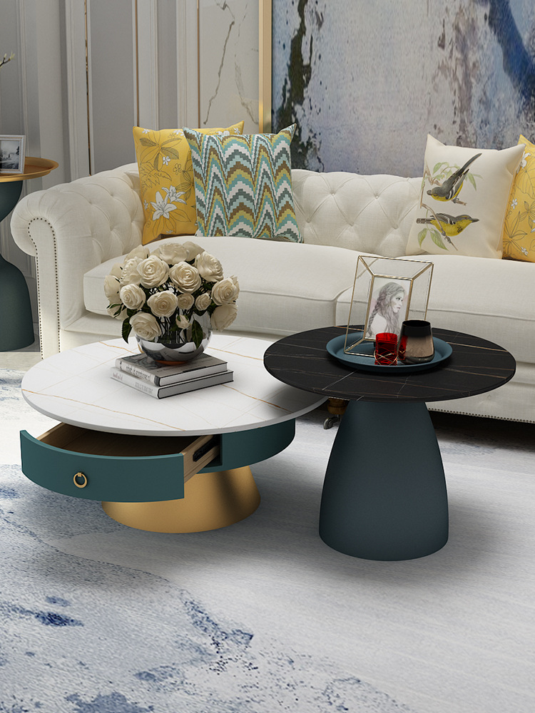 Table set for apartment living room