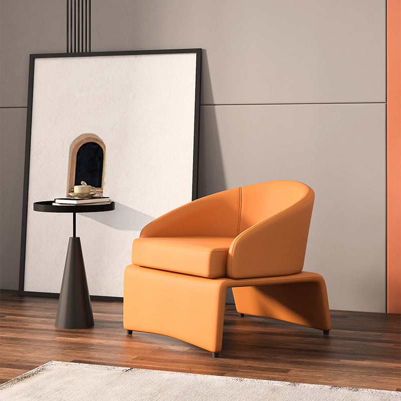 Carbon structure steel creative chair
