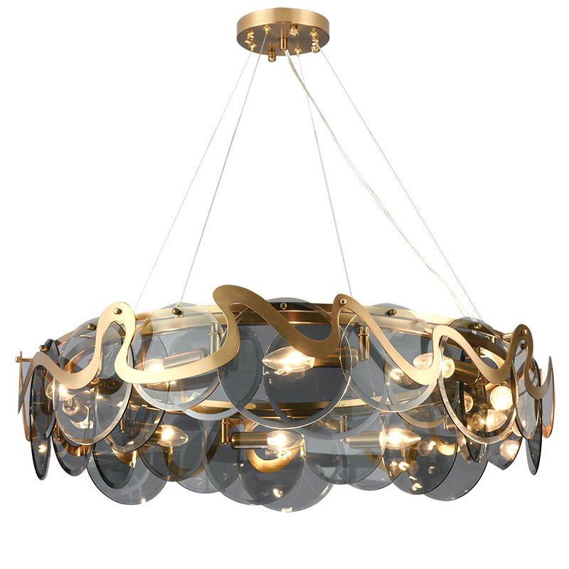 Ceiling light Glass panel