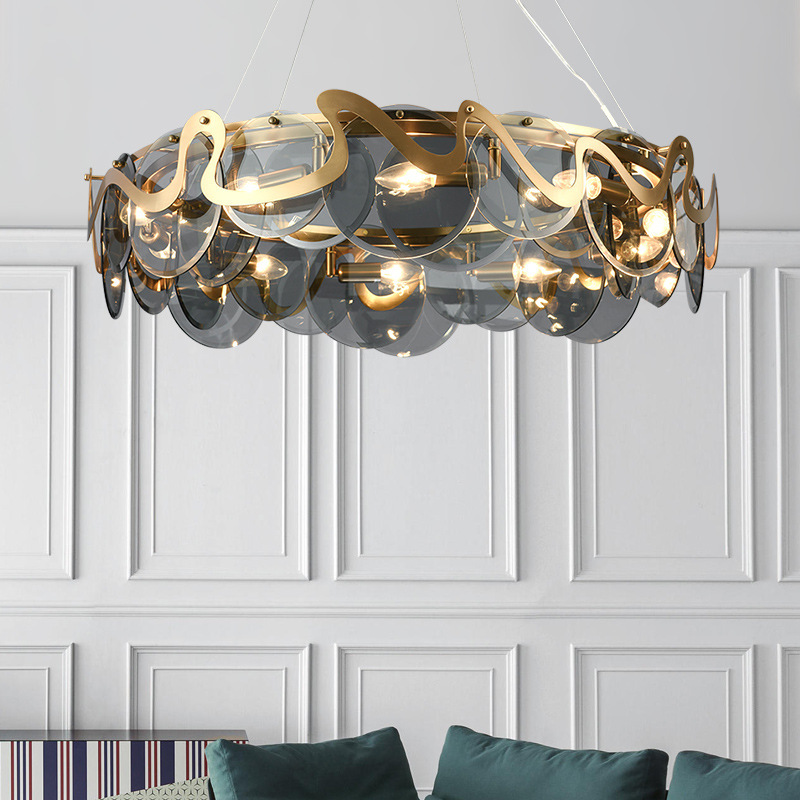 Ceiling light Glass panel