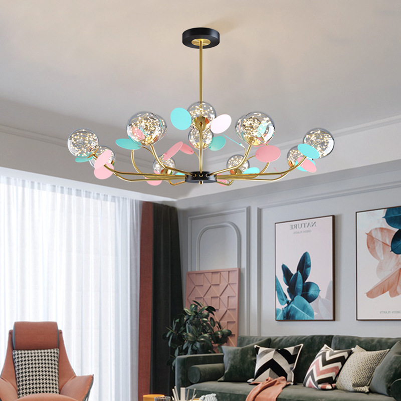 Ceiling light flower