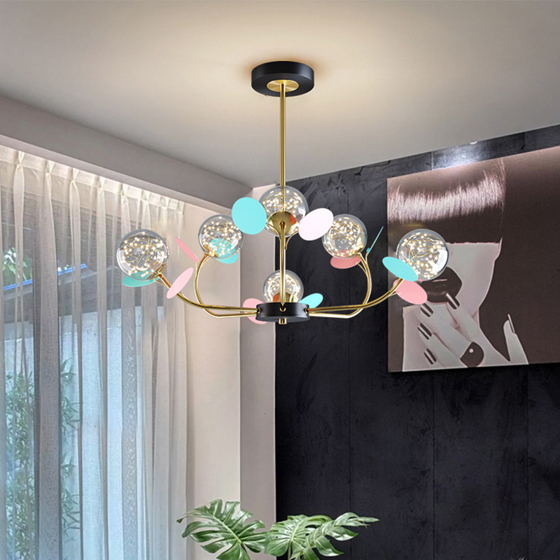 Ceiling light flower