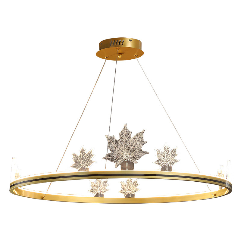 Ceiling light leaf