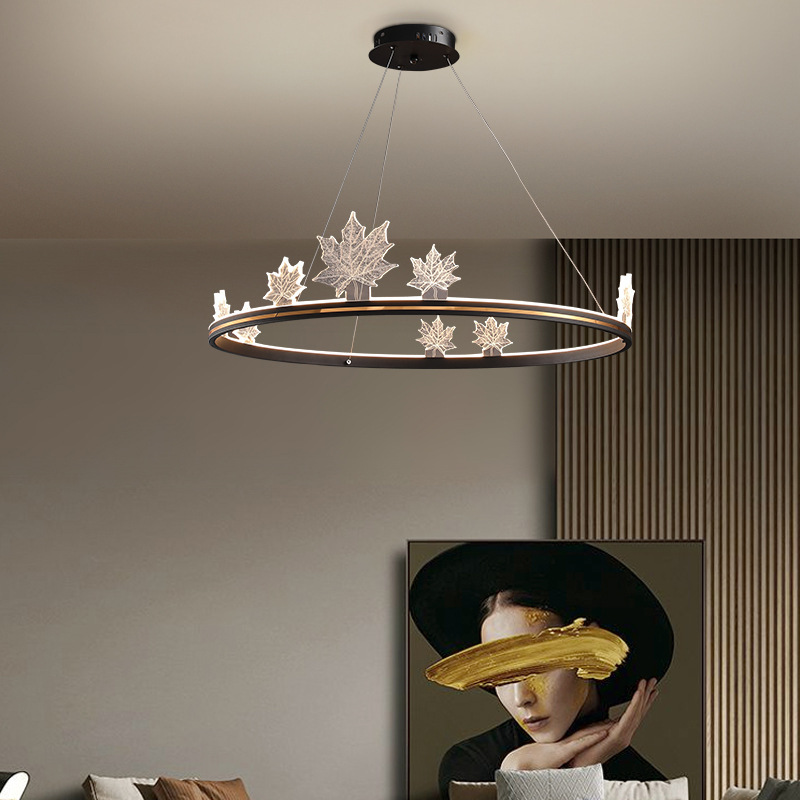 Ceiling light leaf