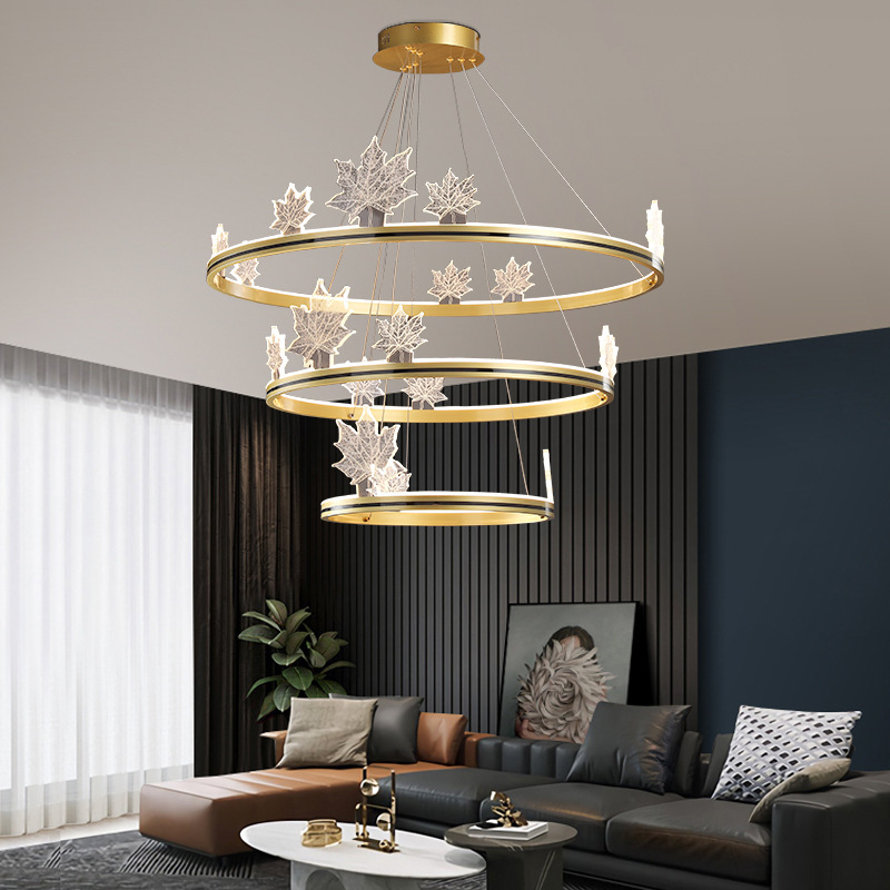 Ceiling light leaf