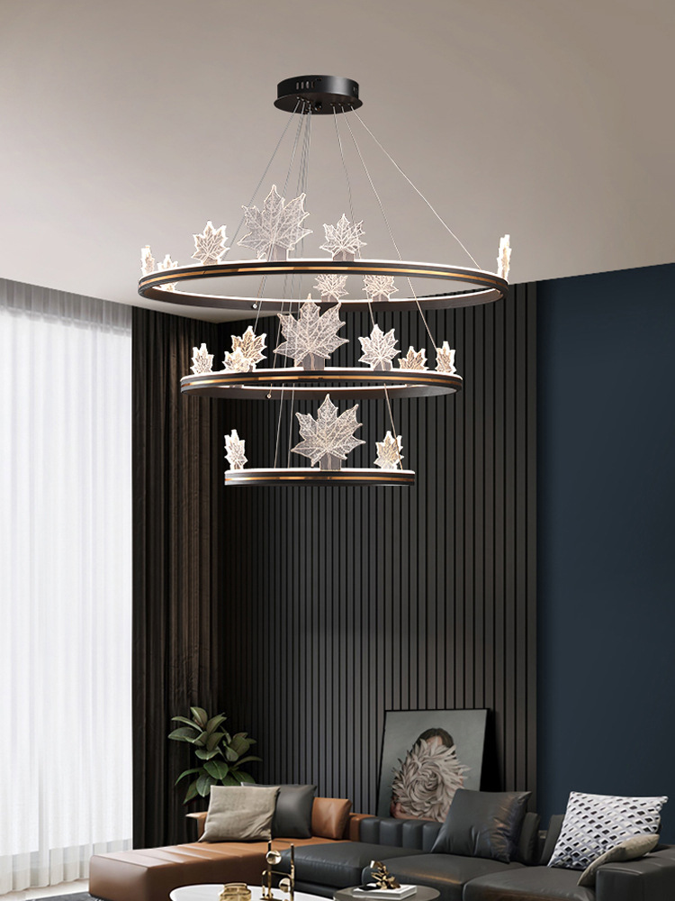 Ceiling light leaf