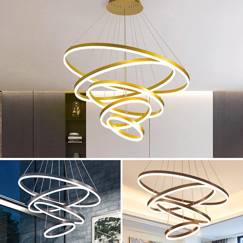 Ceiling light ring inside rings (5)