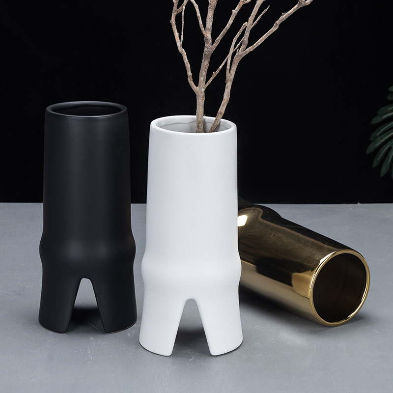 Creative ceramic vase abstractionism