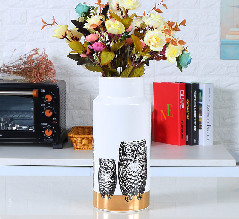 Creative ceramic vase “owls”
