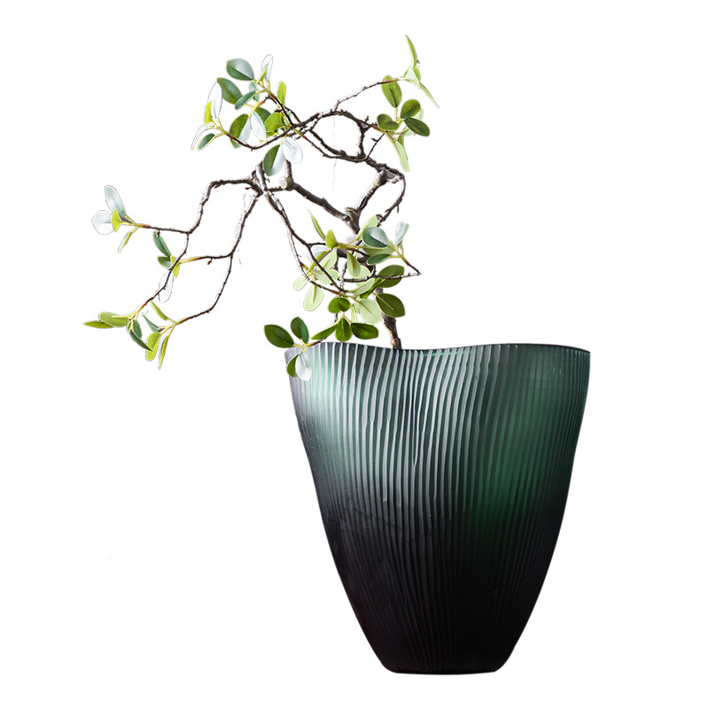 Glass vase just green (1) Glass vase just green (1)