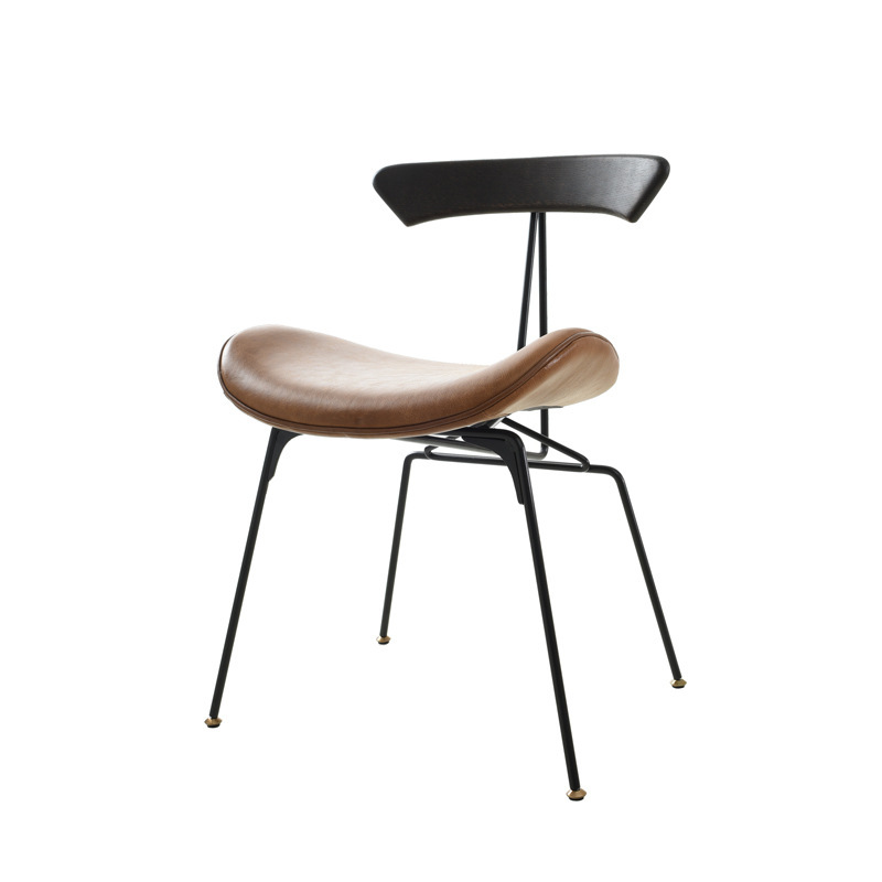 PU iron chair north Europe style