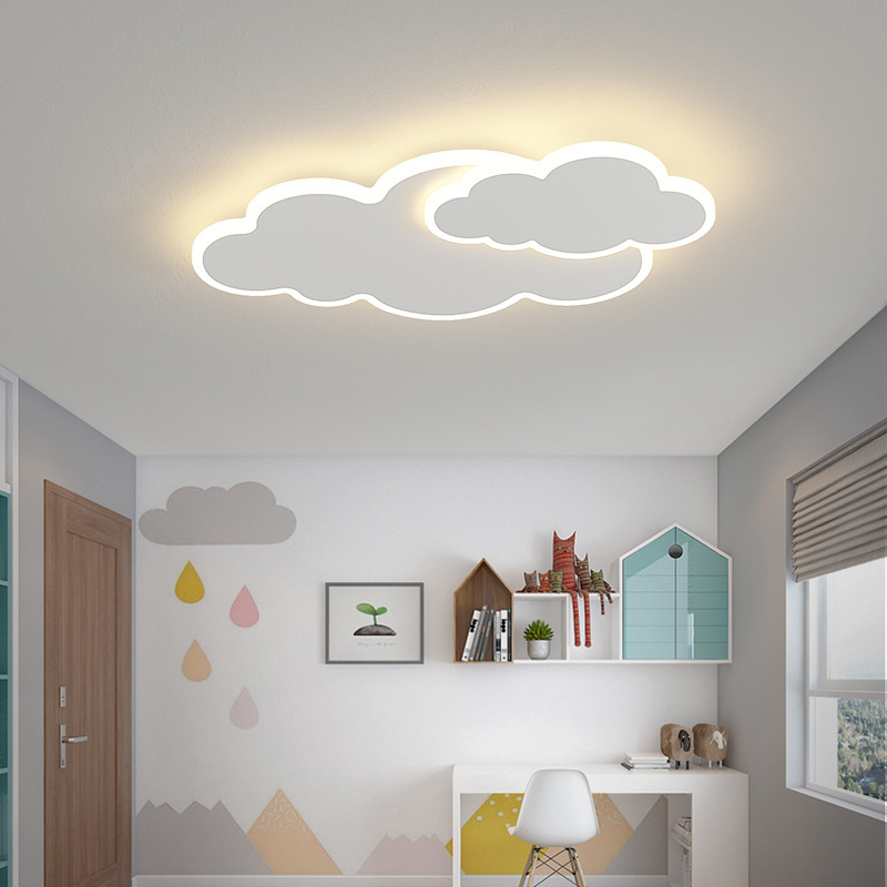 ceiling light cloudy