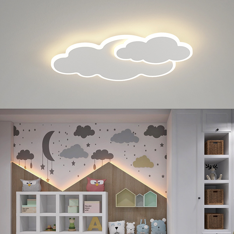 ceiling light cloudy