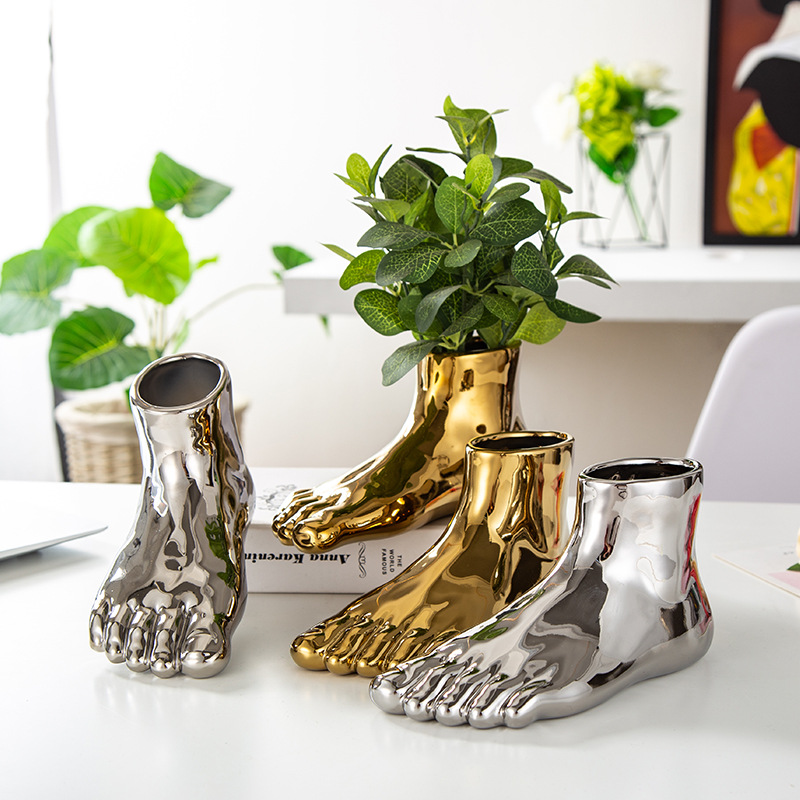 ceramic vase foot