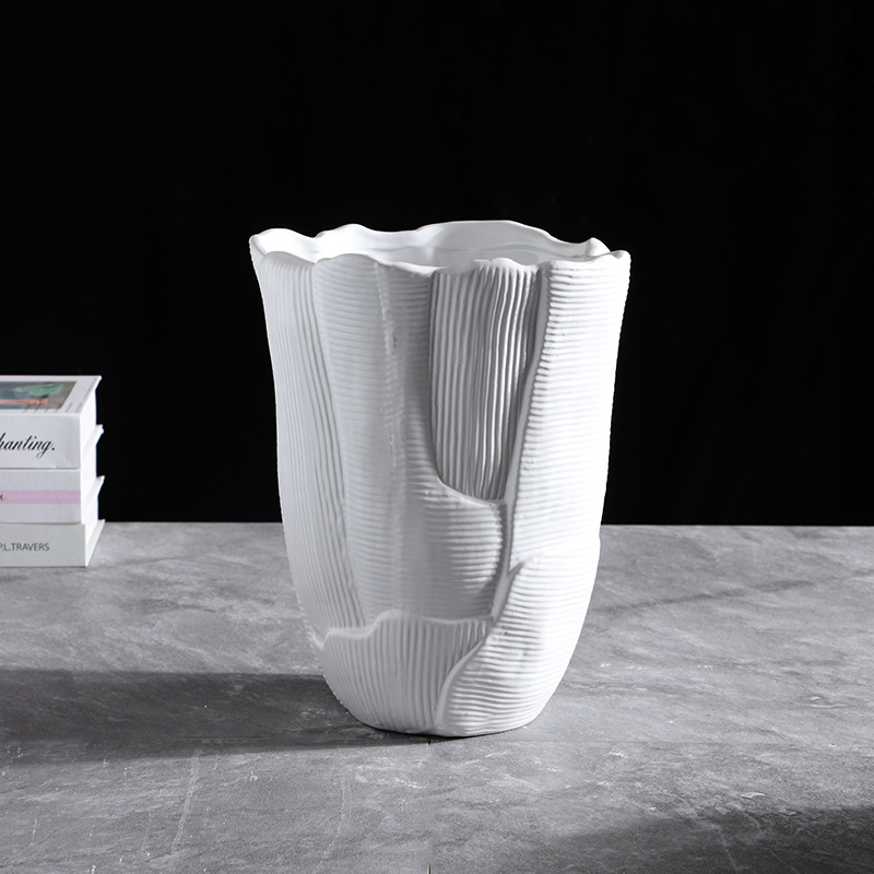Ceramic vase "modern" flower