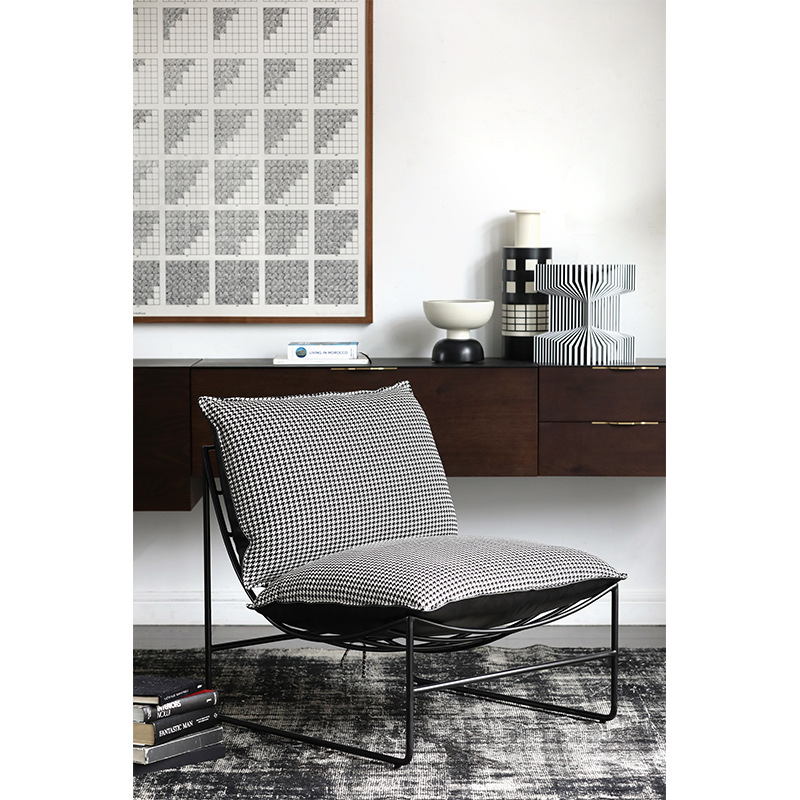 leathaire fabric home chair