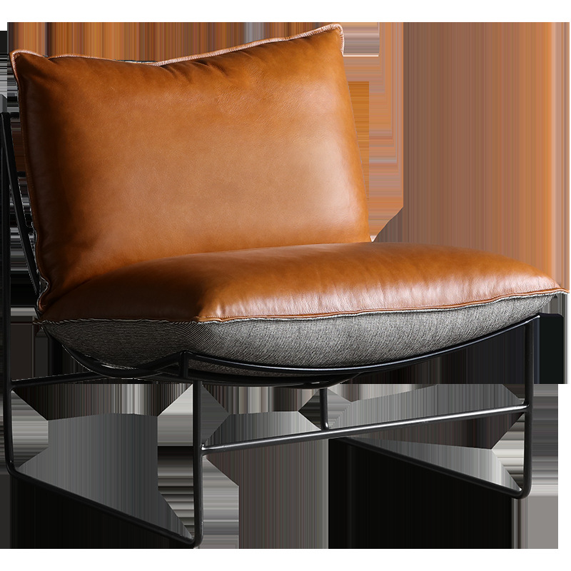 leathaire fabric home chair
