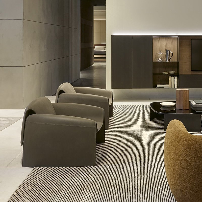 leathaire fabric hotel chair