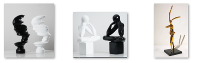 4 Modern simple, light luxury ornaments