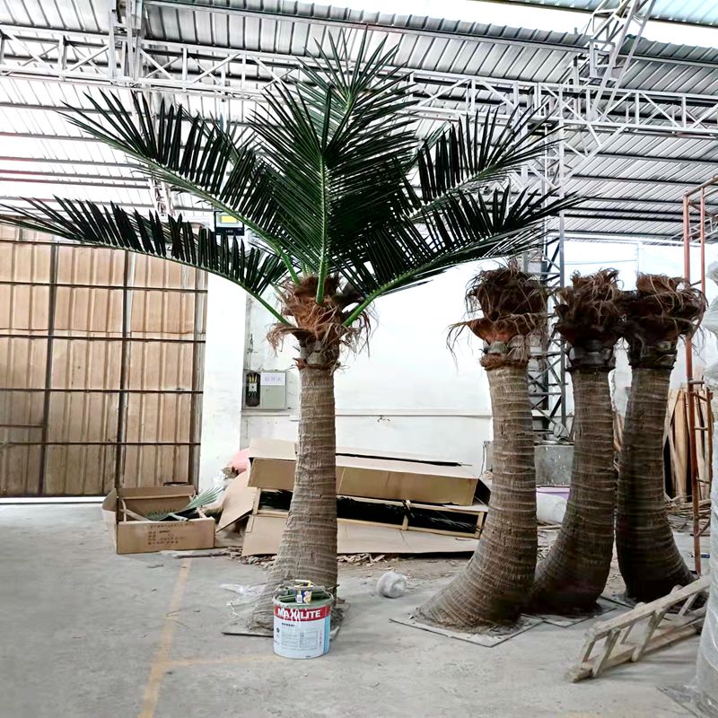 Simulation coconut tree Simulation coconut tree