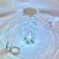 Rose on table - table light