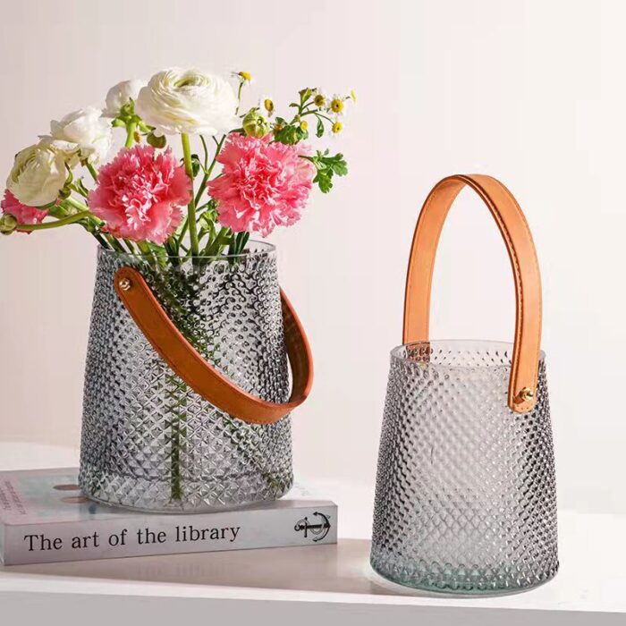creative vase pink or grey