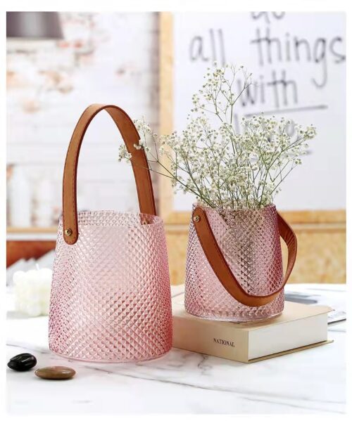 creative vase pink or grey