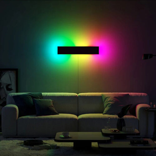 led effect wall light