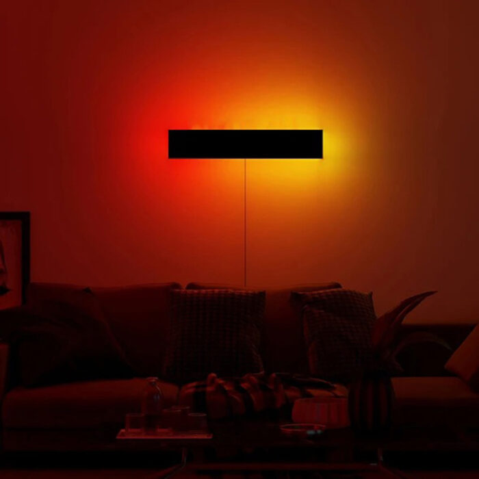 led effect wall light