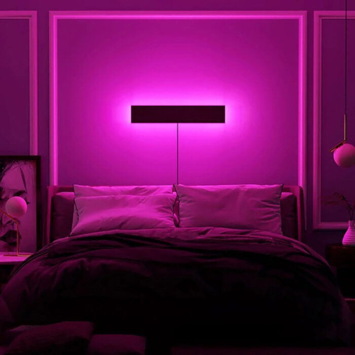 led effect wall light