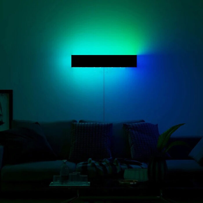 led effect wall light