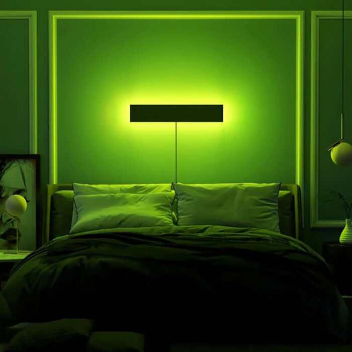 led effect wall light