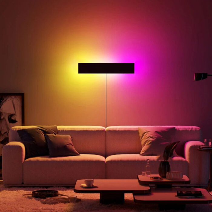 led effect wall light