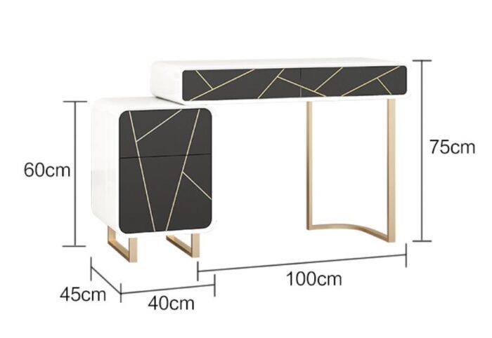 make up table whole set